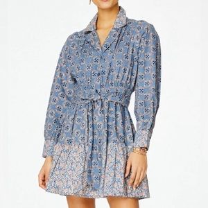 Roller Rabbit Blue Floral Dress